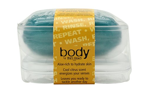 0615908982053 - TIGI BODY BY BED HEAD SOAP DISH AND CLEAN BAR SOAP 200 G