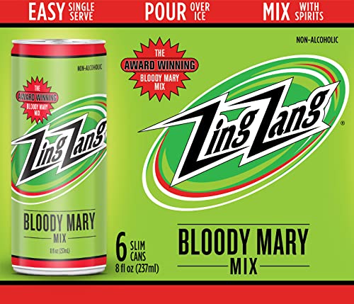 0616003559928 - ZING ZANG BLOODY MARY MIX - 8 OUNCE CANS (PACK OF 6)