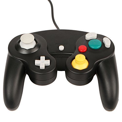 0616043285627 - KOCASO WIRED GAMECUBE CONTROLLER FOR NINTENDO WII WITH RUMBLE FEATURE (BLACK)