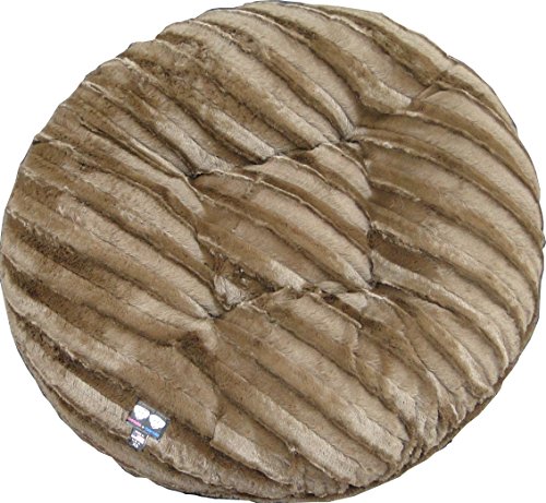 0616043408088 - BESSIE AND BARNIE 60-INCH BAGEL BED FOR PETS, X-LARGE, GODIVA BROWN