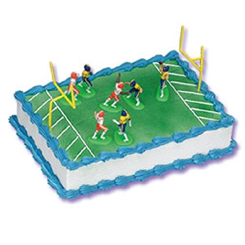0616043691060 - OASIS SUPPLY COMPANY CAKE DECORATING KIT, FOOTBALL BIRTHDAY