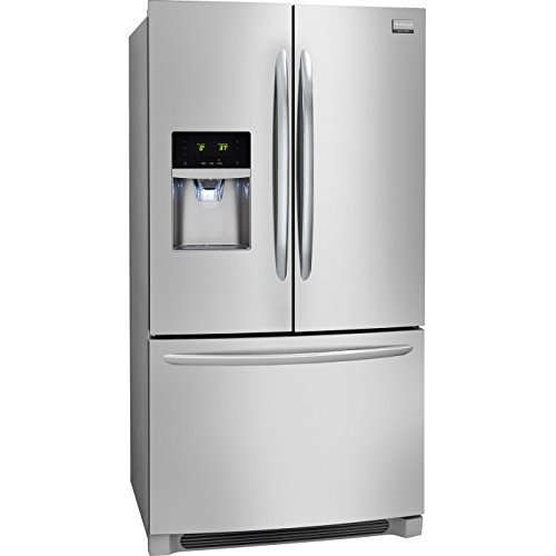 0616043730660 - FRIGIDAIRE FGEB28D7RF GALLERY FREESTANDING ENERGY STAR FRENCH DOOR REFRIGERATOR WITH 28.7 CU. FT. CAPACITY IN STAINLESS STEEL