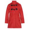 0616174831458 - YOKI LITTLE GIRLS RED HOODED FUNNEL NECK COLLAR TOGGLE COAT 4