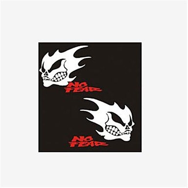 6163190419961 - TINT REFLECTIVE GHOST RIDER MORFO CAR STICKERS.