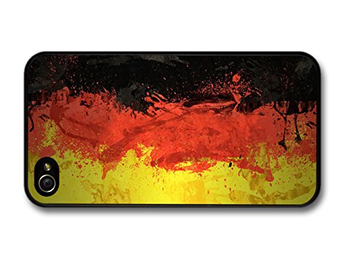 0616320802400 - GERMAN FLAG GERMANY DEUTSCH FLAGGE CASE FOR IPHONE 4 4S