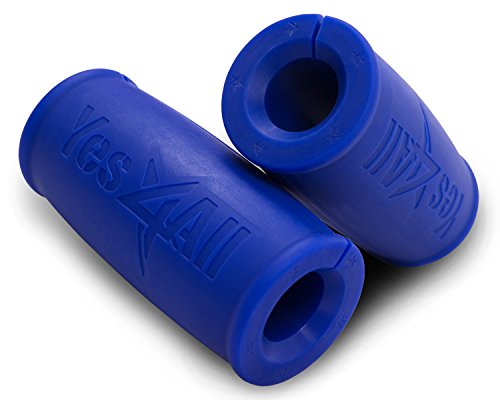 0616320919481 - YES4ALL XTREME GRIP THICK BAR MUSCLE BUILDER - BLUE - ²VUTRZ