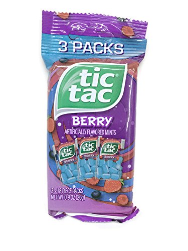 0616348821902 - TIC TAC BERRY 18 PACK (6 PACKS OF 3)