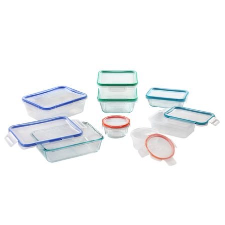 0616418676661 - SNAPWARE TOTAL SOLUTIONS GLASS AND PLASTIC 16 PC BOXED SET