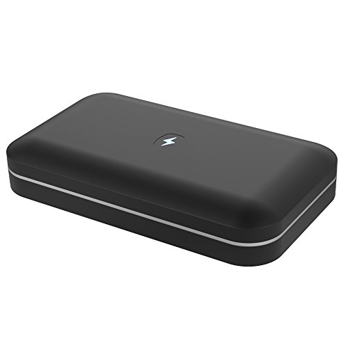 0616453962040 - PHONESOAP 2.0: UV SANITIZER & UNIVERSAL CHARGER - NOW FITS IPHONE 6S PLUS (BLACK)
