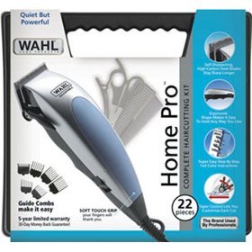 0616551467386 - WAHL HOME PRO QUALITY 22 PIECE COMPLETE HAIRCUTTING SET WITH DURABLE STORAGE CASE