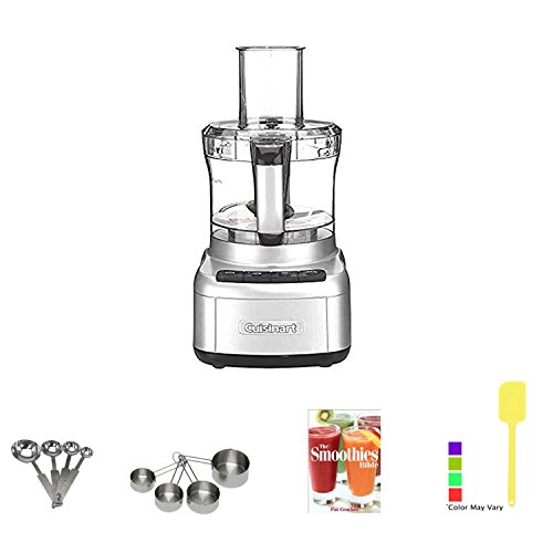 0616639694499 - CUISINART ELEMENTAL 8 CUP FOOD PROCESSOR (SILVER) WITH KITCHEN ACCESSORY KIT