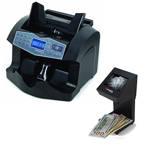 0616639723236 - CASSIDA ADVANTEX 75UM HEAVY DUTY CURRENCY COUNTER WITH IR CONTERFEIT DETECTION