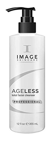 0616639811902 - IMAGE SKINCARE AGELESS TOTAL FACIAL CLEANSER PRO SIZE (12 OZ) + SMI TOTE BAG