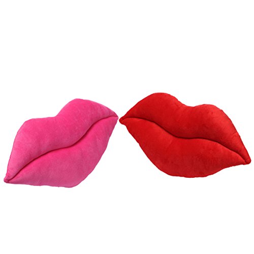 6168673391710 - NEW SEXY RED PINK LIP PLUSH BOLSTER STUFFED TOY COVER SOFA DECORATION BY KTOY