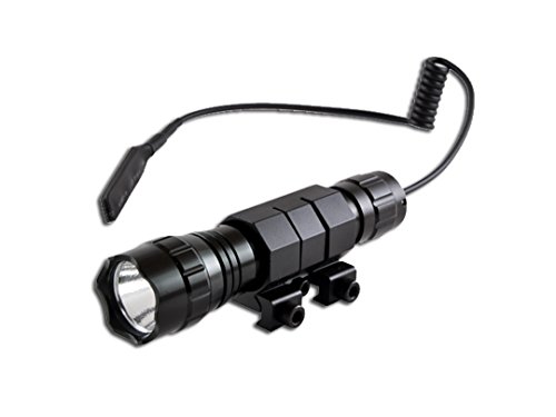 0616913719498 - ORION H40-W 500 LUMEN LED TACTICAL FLASHLIGHT WITH PRESSURE SWITCH AND RIFLE MOUNT