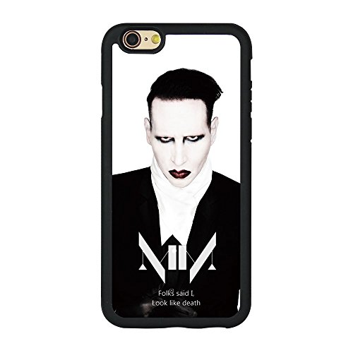 6169865191545 - MARILYN MANSON, TPU CASE FOR IPHONE 6/6S, HIGH QUALITY PROTECTIVE HARD COVER