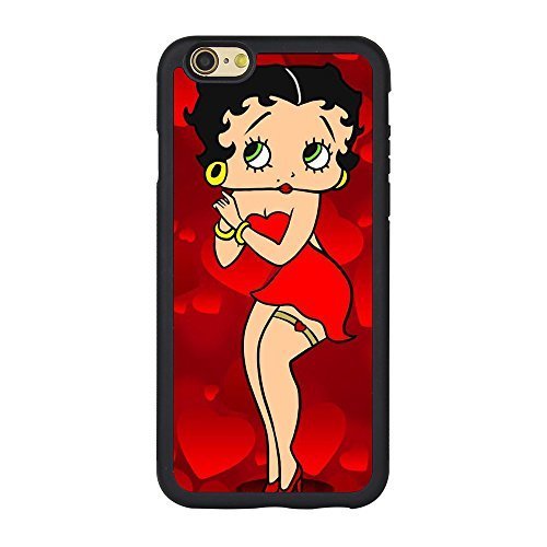 6169865778524 - BETTY BOOP IPHONE 6S CASE,BETTY BOOP CELL PHONE CASE FOR IPHONE 6 6S 4.7 TPU CASE