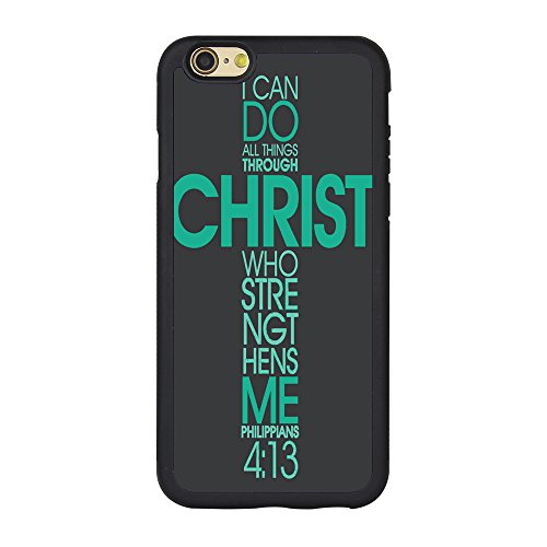 6169865779354 - IPHONE 6S CASE CHRISTIAN QUOTES,APPLE IPHONE 6S CASE I CAN DO ALL THINGS THROUGH CHRIST WHO STRENGTHENS ME PHILIPPIANS 4:13 BIBLE QUOTES