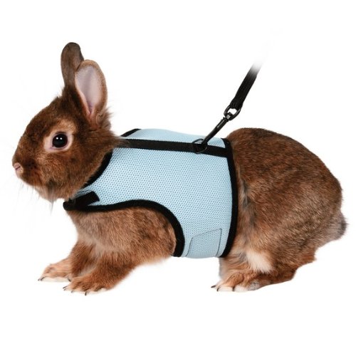0617209484144 - TRIXIE SOFT HARNESS WITH LEAD TO FIT : RABBITS