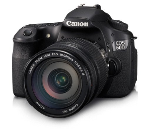 0617215766340 - CANON EOS 60D 18 MP CMOS DIGITAL SLR CAMERA WITH EF-S 18-55MM F/3.5-5.6 IS II ZOOM LENS + BEGINNERS BASIC KIT