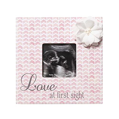 0617390459822 - C.R. GIBSON SONOGRAM PHOTO FRAME, LOVE AT FIRST SIGHT