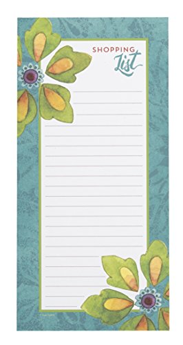 0617390515238 - C.R. GIBSON MAGNETIC, 75 SHEET, SHOPPING LIST PAD, PERFECT FOR NOTES & DOODLES, MEASURES 4.5 X 9.25 - TUNISIAN SUNSET