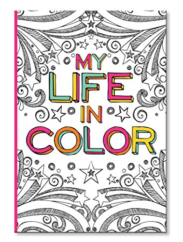 0617390518444 - C.R. GIBSON COLORING JOURNAL BOOK, MY LIFE IN COLOR