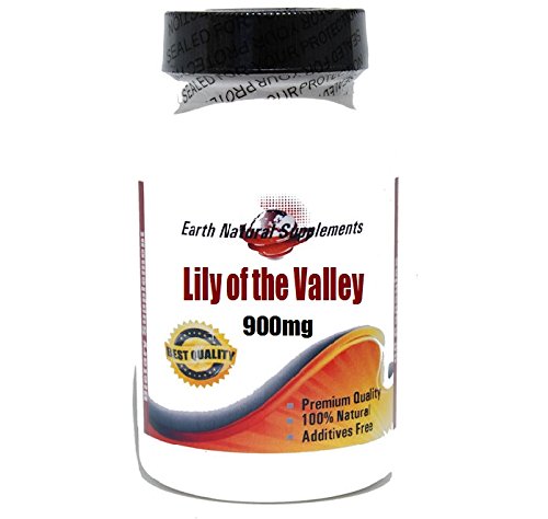 0617407228168 - LILY OF THE VALLEY 900MG * 180 CAPSULES 100 % NATURAL - BY EARHNATURALSUPPLEMENTS