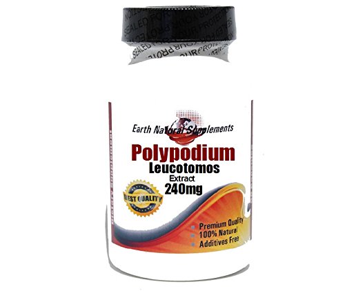 0617407237115 - POLYPODIUM LEUCOTOMOS EXTRACT 240MG * 100 CAPS 100 % NATURAL - BY EARHNATURALSUPPLEMENTS