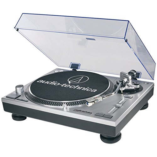 0617407408379 - AUDIO-TECHNICA AT-LP120-USB DIRECT-DRIVE PROFESSIONAL TURNTABLE IN SILVER