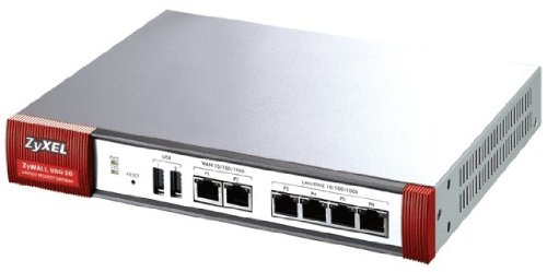0617407590210 - ZYXEL ZYWALL USG50 INTERNET SECURITY FIREWALL WITH DUAL-WAN, 4 GIGABIT LAN/DMZ PORTS, 5 IPSEC VPN, SSL VPN, AND 3G WAN SUPPORT