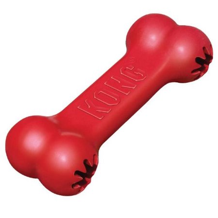 0617407649550 - KONG GOODIE BONE DOG TOY, SMALL, RED
