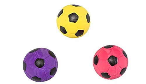 0617407652765 - ETHICAL 2-INCH LATEX SOCCER BALL DOG TOY