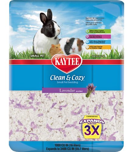 0617407685619 - KAYTEE CLEAN AND COZY BEDDING, LAVENDER, 1000-CUBIC-INCH