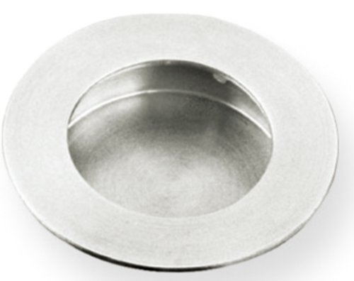 0617689423237 - INOX FHIX01-32D ROUND POCKET OR CUP PULL WITH CIRCULAR OPENING, SATIN NICKEL