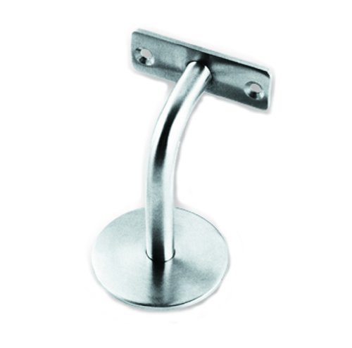 0617689430044 - INOX HBIX01-32D HANDRAIL BRACKET WITH 3-INCH AND 76.2MM PROJECTION, FACE FIXING, SATIN NICKEL