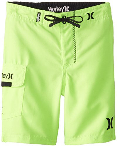 0617846911065 - HURLEY LITTLE BOYS' ONE AND ONLY BOARDSHORT, VOLT, 4T