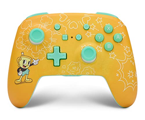 0617885024245 - POWERA ENHANCED WIRELESS CONTROLLER FOR NINTENDO SWITCH - CUPHEAD: MS. CHALICE