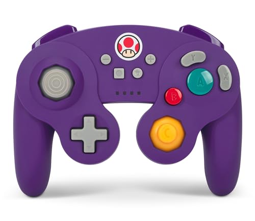 0617885086717 - POWERA GAMECUBE STYLE WIRELESS CONTROLLER FOR NINTENDO SWITCH - TOAD
