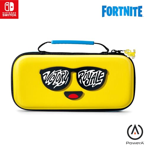 0617885087813 - POWERA PROTECTION CASE FOR NINTENDO SWITCH - OLED MODEL, NINTENDO SWITCH, NINTENDO SWITCH LITE – FORTNITE PEELY, OFFICIALLY LICENSED, BONUS VIRTUAL ITEM INCLUDED