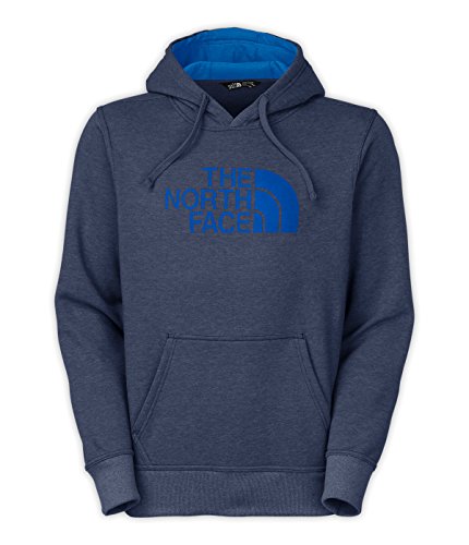0617931468368 - THE NORTH FACE MEN'S HALF DOME HOODIE, COSMIC BLUE HEATHER/BOMBER BLUE, SMALL