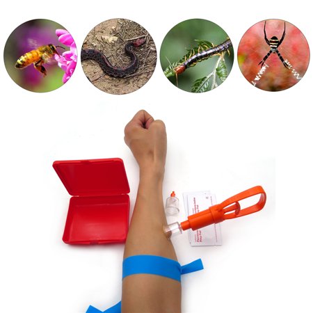 0617949541817 - HTTMT- SNAKE BITE KIT CAMPING EMERGENCY SURVIVAL FIRST AID VENOM STING EXTRACTOR