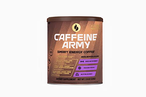 0618341625587 - CAFFEINE ARMY SUPERCOFFEE 3.0 SABOR CHOCOLATE (220G)