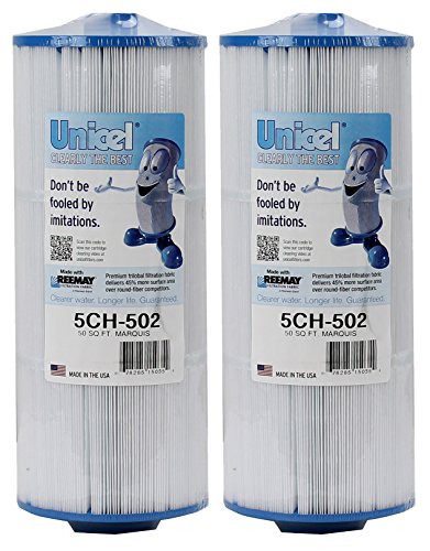6184651655469 - 2) UNICEL 5CH-502 MARQUIS SPA FILTER REPLACEMENT 20041 20042 CARTRIDGES C-5303