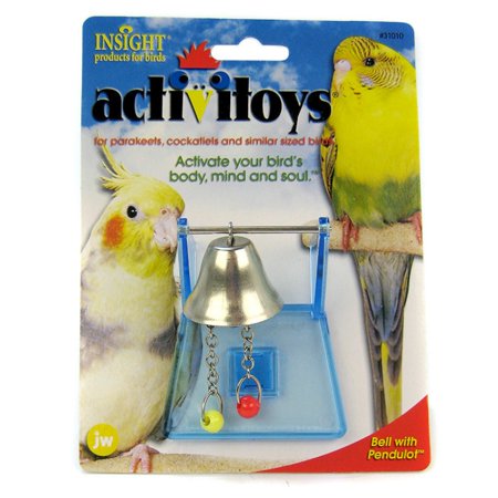 0618940310105 - BELL WITH PENDULOT BIRD TOY