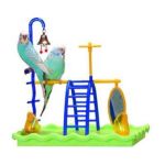 0618940310402 - COMPANY 080-31040 COMPANY INSIGHT PLAY GYM SMALL BIRD TOY ASSORTED COLORS