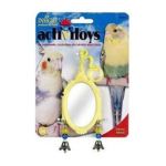 0618940310747 - INSIGHT ACTIVITOYS FANCY MIRROR BIRD TOY FOR KEETS AND TIELS 1 TOY
