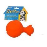 0618940432050 - RUFFIANS RUBBER FISH DOG TOY 1 TOY 1 TOY