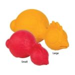 0618940432067 - RUFFIANS RUBBER CHICKEN DOG CHEW SMALL 1 TOY 1 TOY