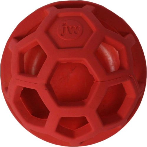 0618940435105 - JW PET COMPANY 43510 TREAT N SQUEAK TOY FOR PETS, ASSORTED (RED/GREEN/ BLUE)